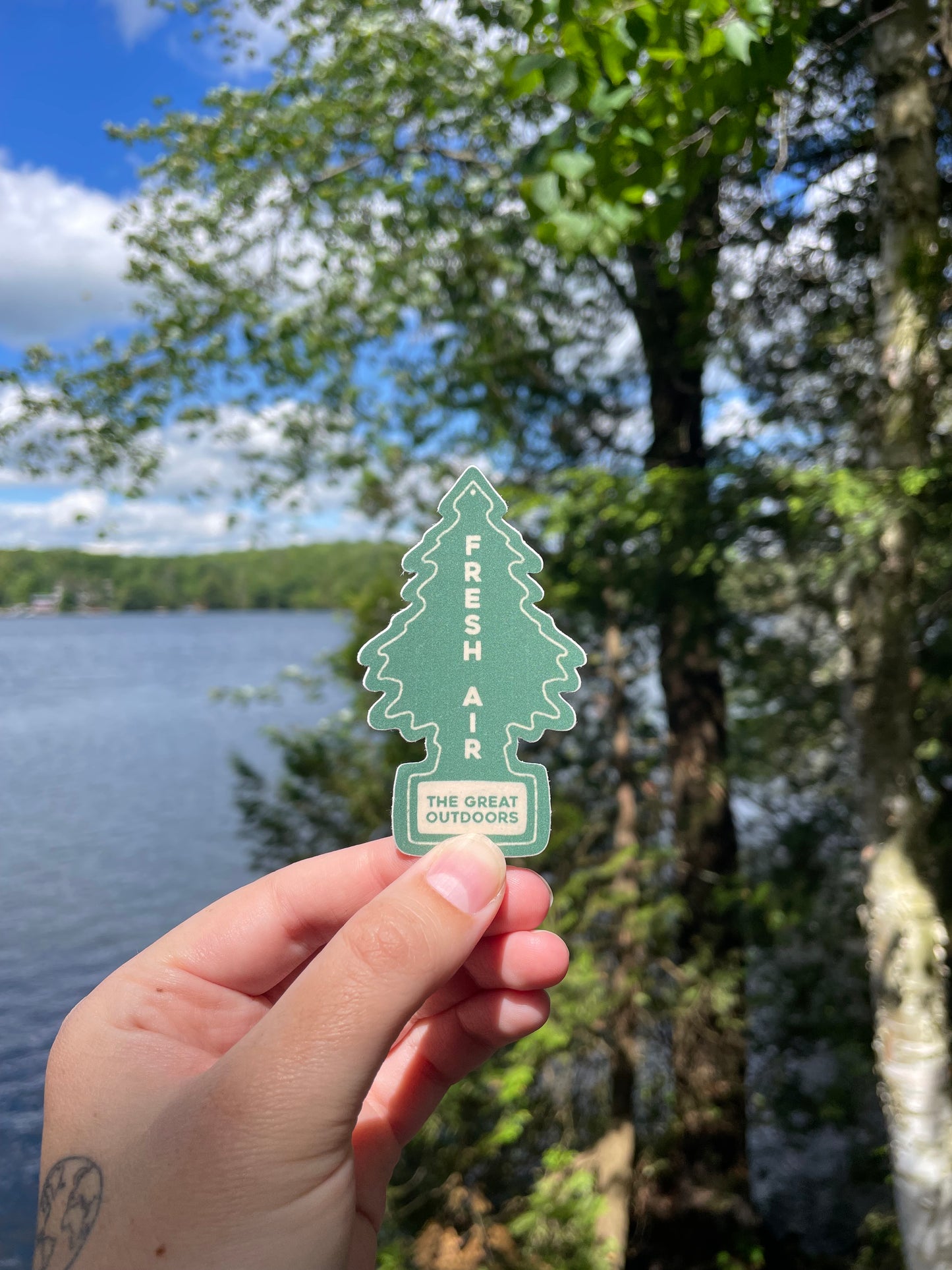 Air Freshener Sticker