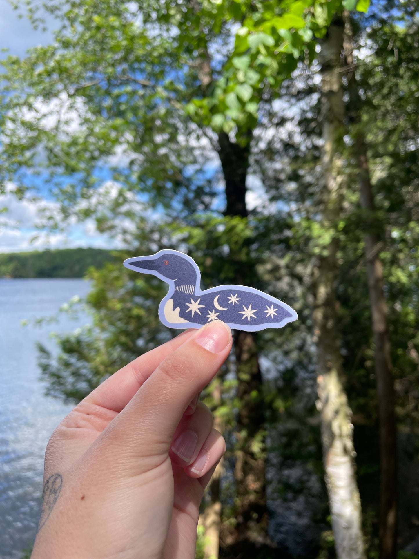 Loon Sticker