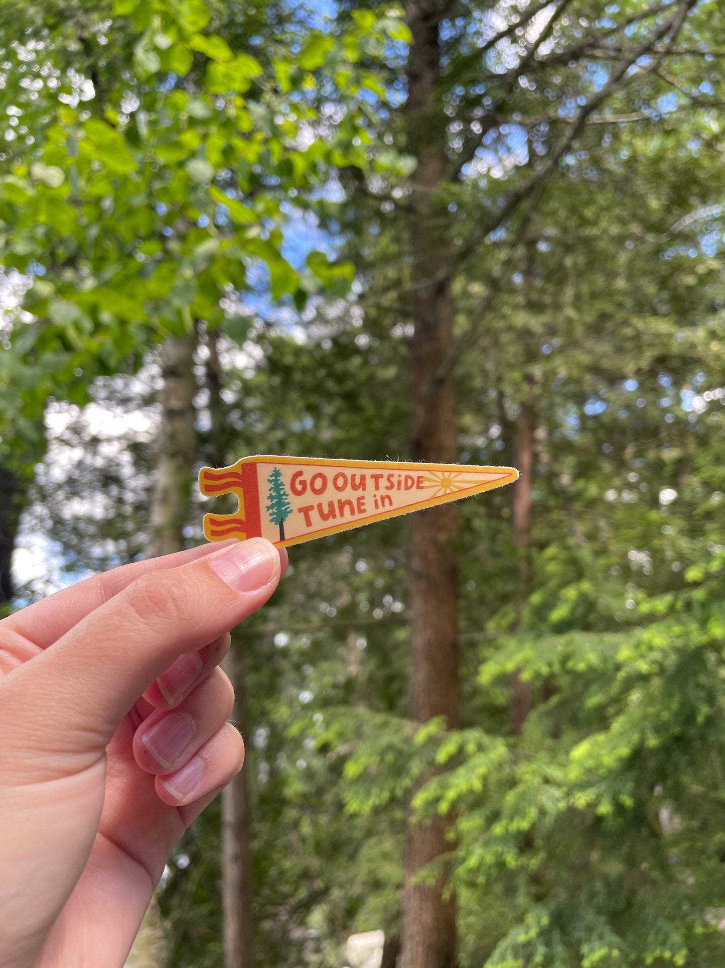 Pennant Sticker