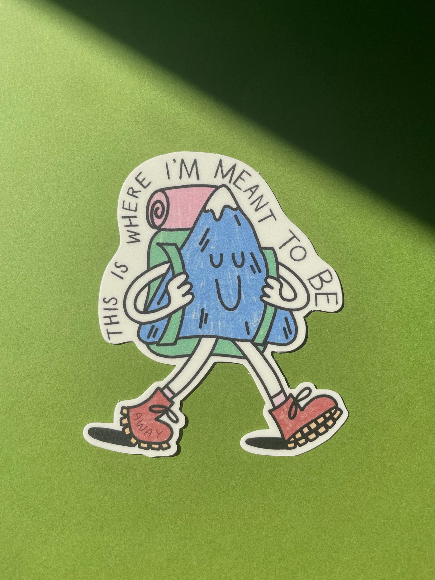 Mountaineer Sticker