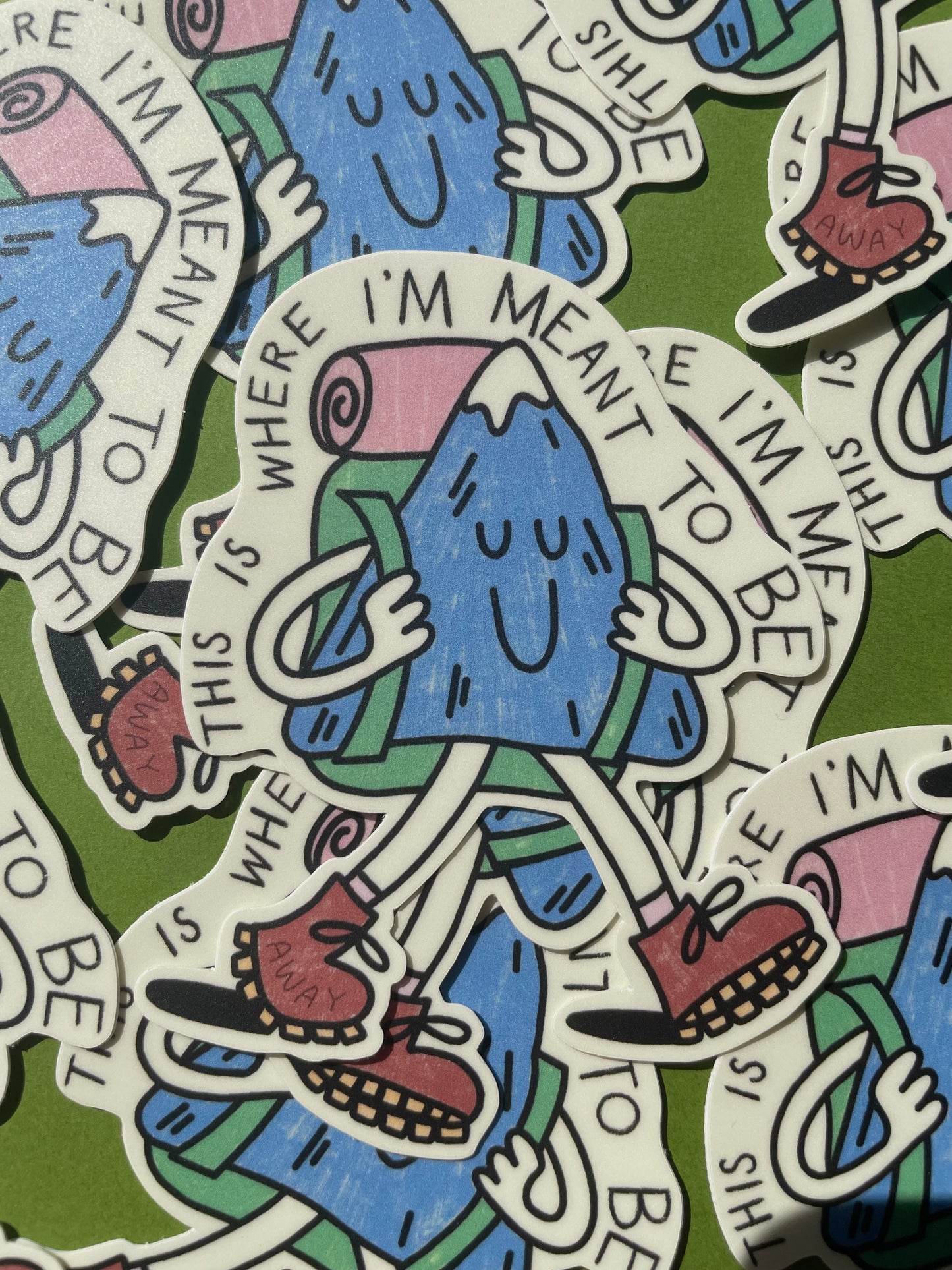 Mountaineer Sticker