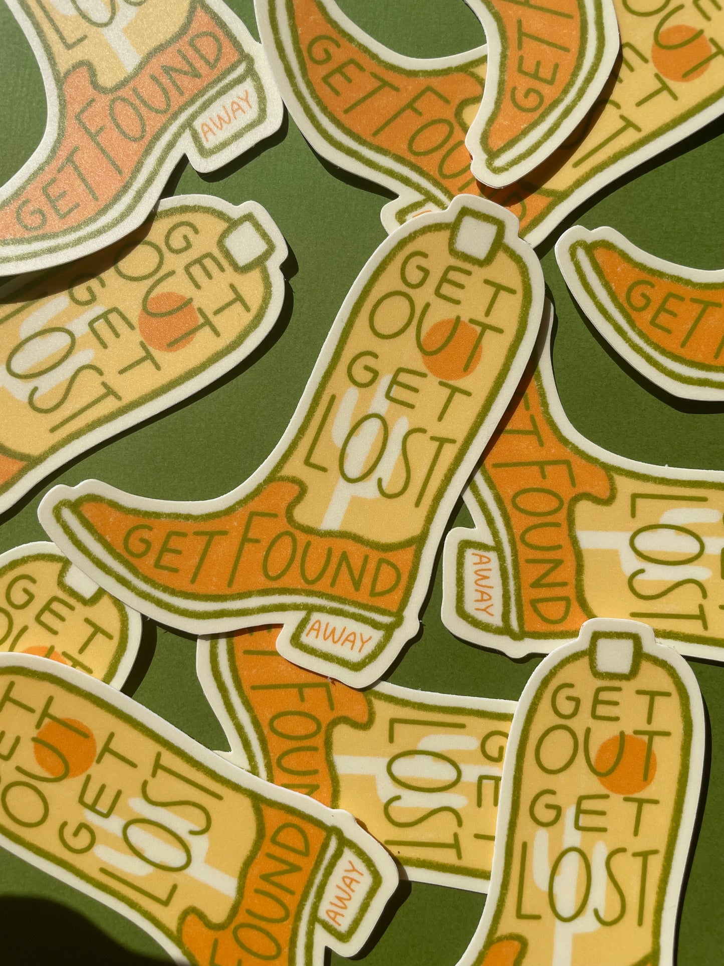Get Out Sticker