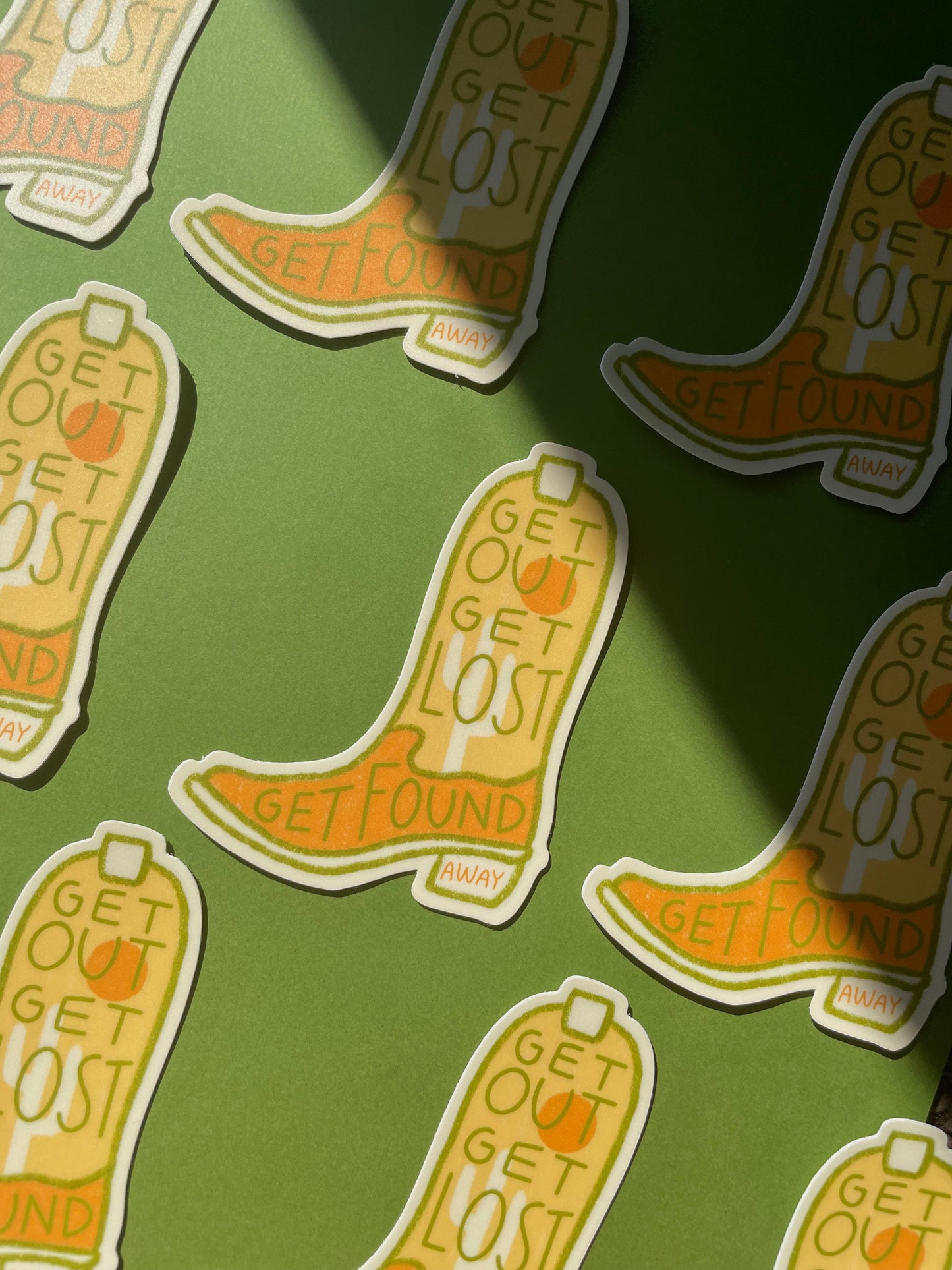 Get Out Sticker