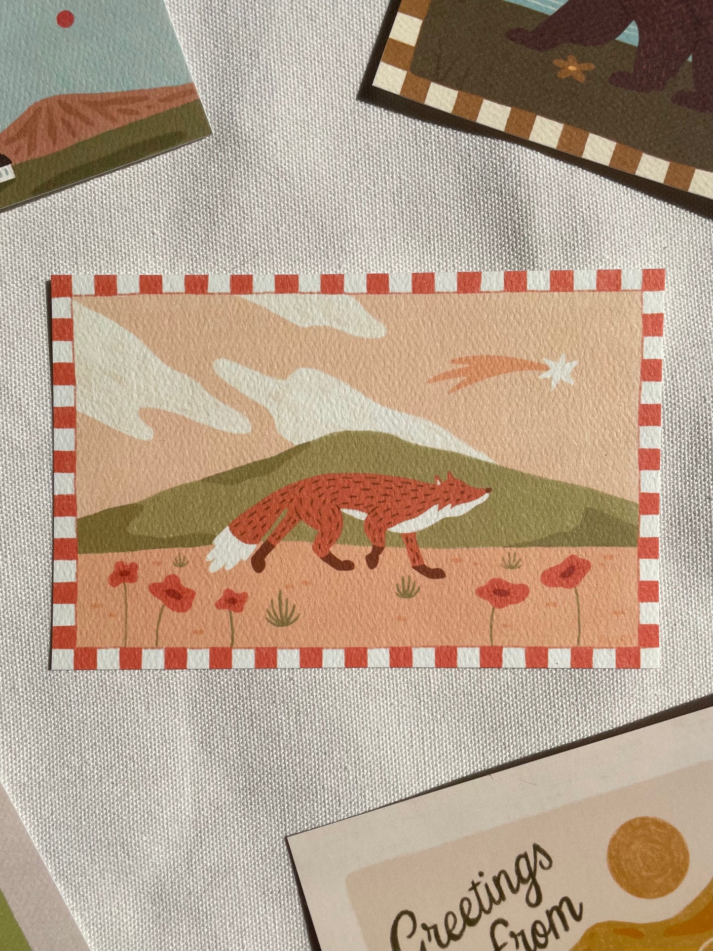 The Earth and I, Alone Mini Print