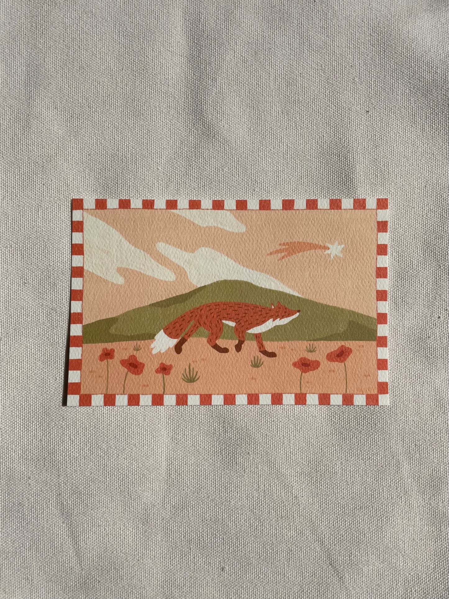 The Earth and I, Alone Mini Print