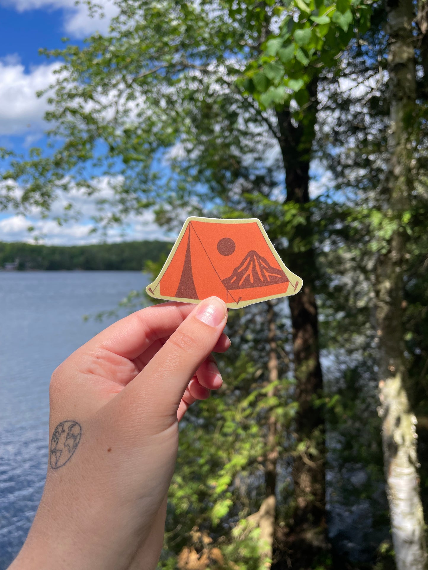 Tent Sticker