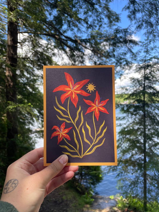 The Heat of July Print