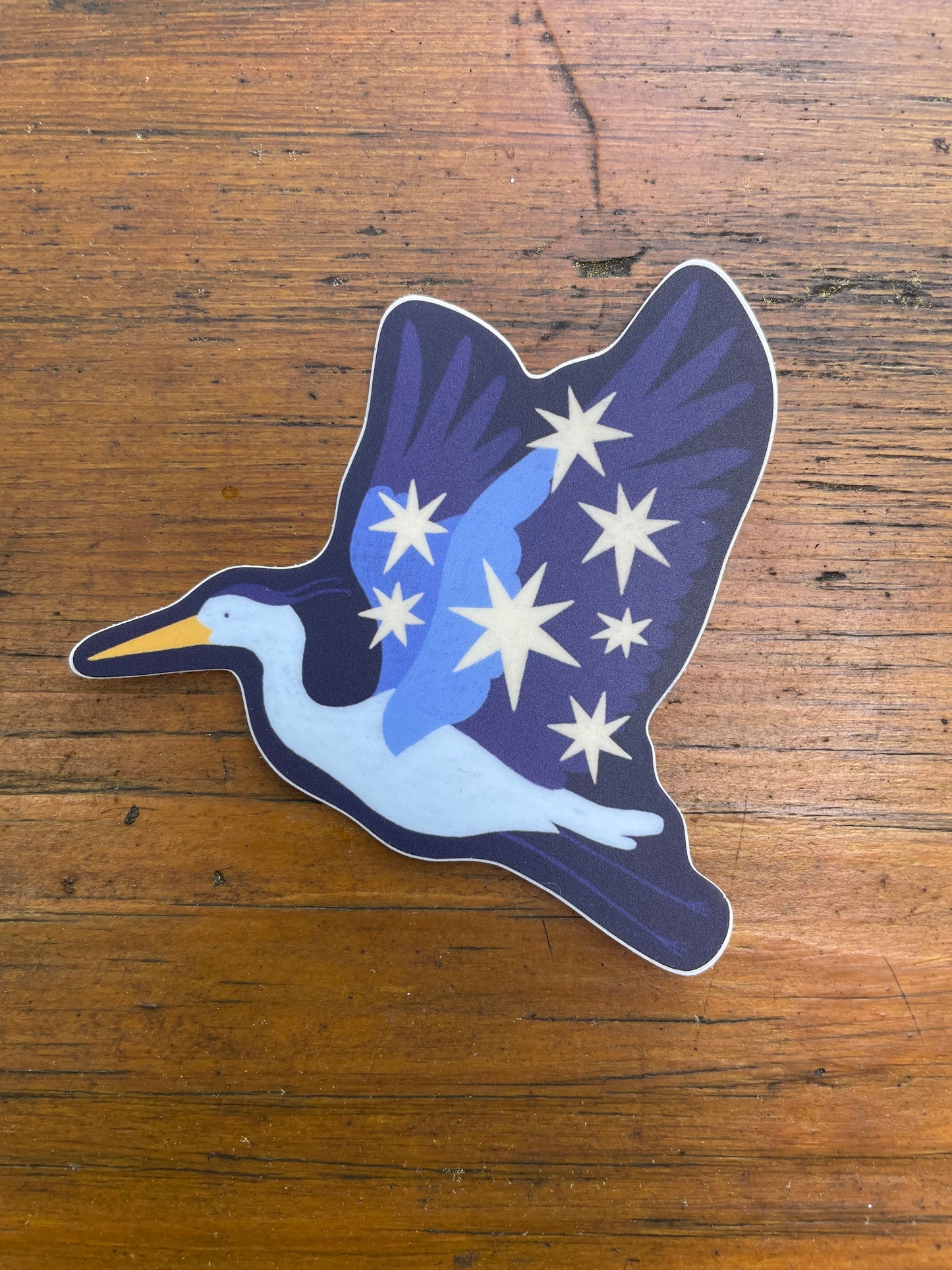 Blue Heron Sticker