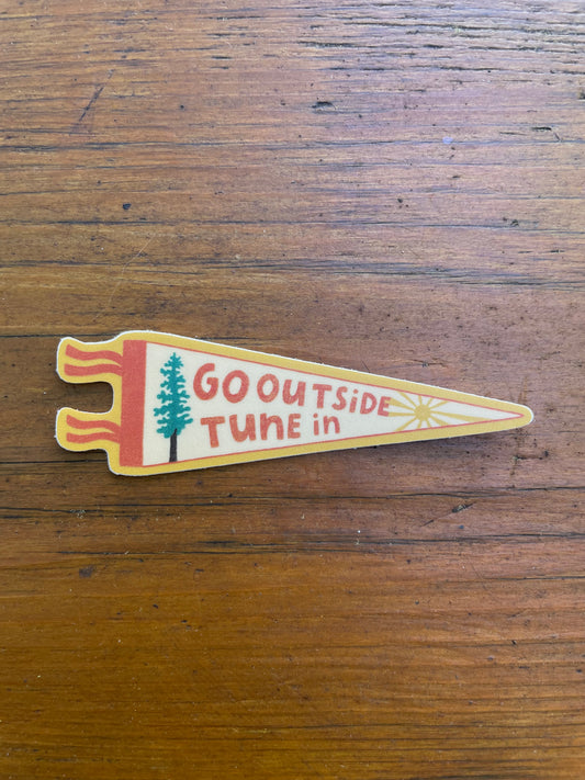 Pennant Sticker