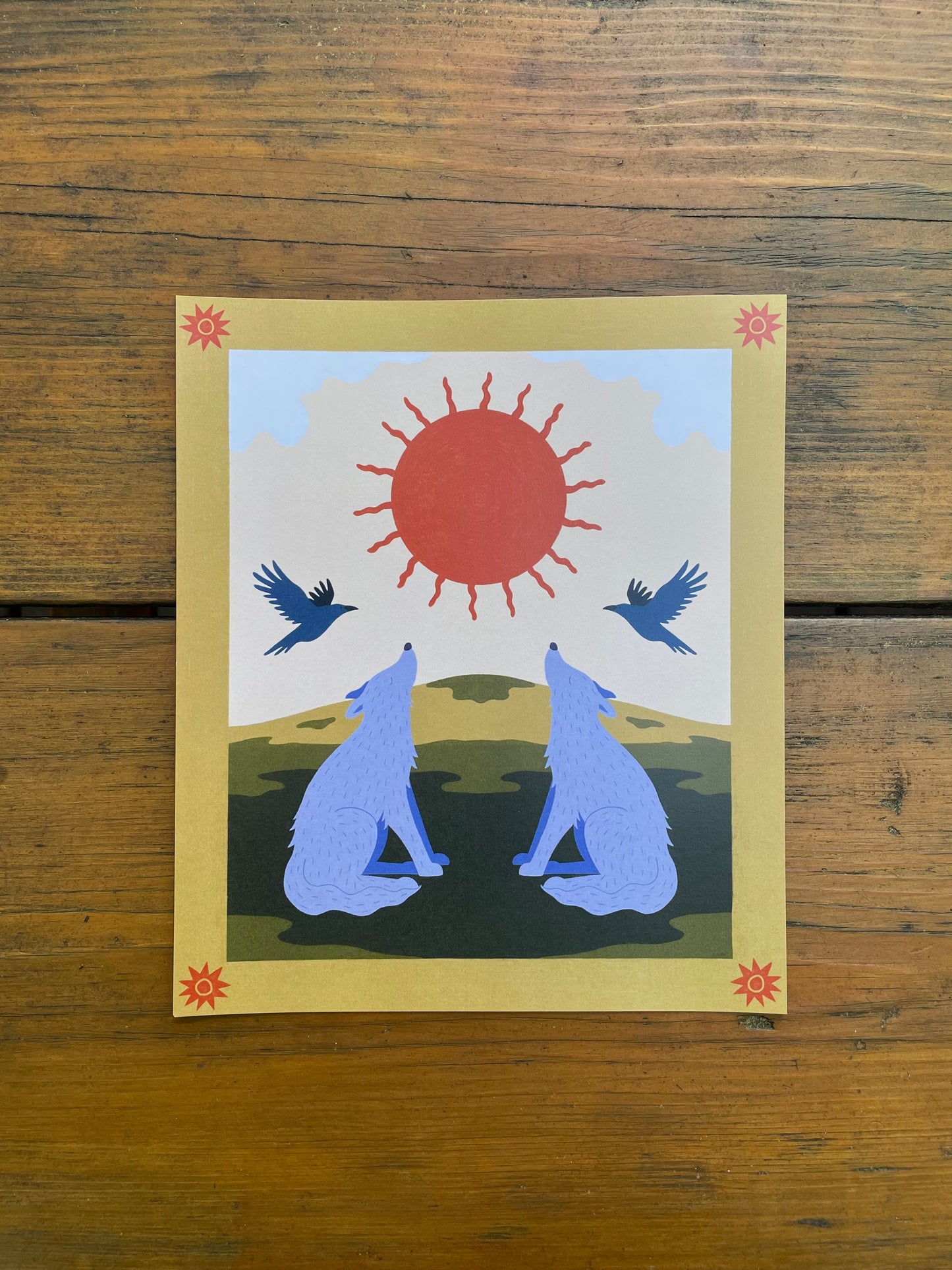 Being Alive Print