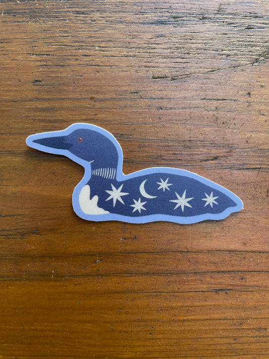 Loon Sticker