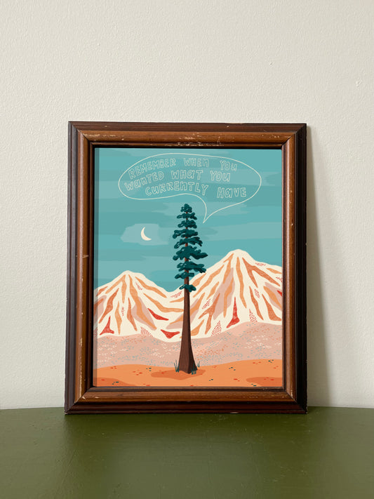 Evergreen Print