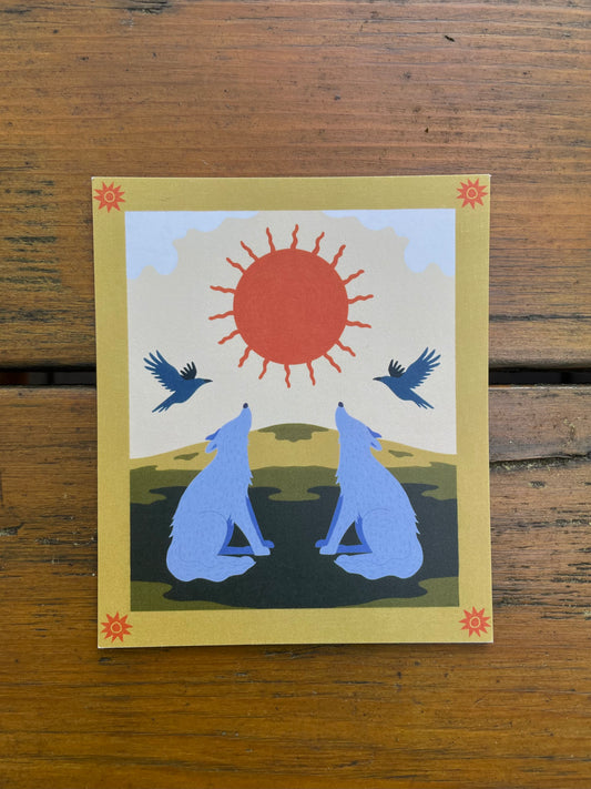 Being Alive Mini Print