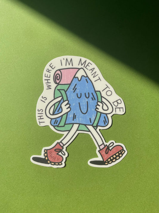 Mountaineer Sticker