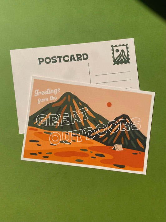 Great Outdoors Postcard