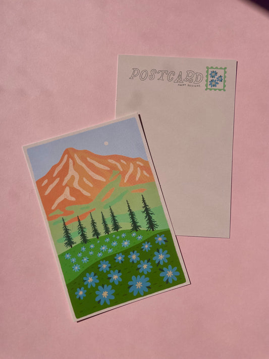 Moonlight Postcard