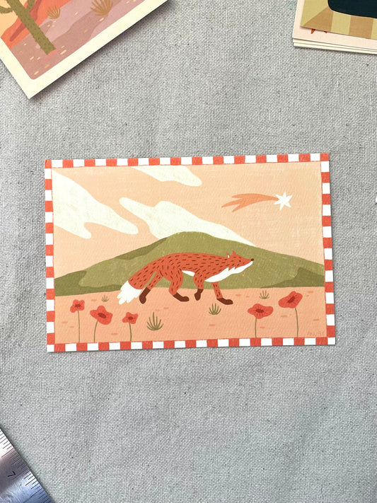 The Earth and I, Alone Mini Print
