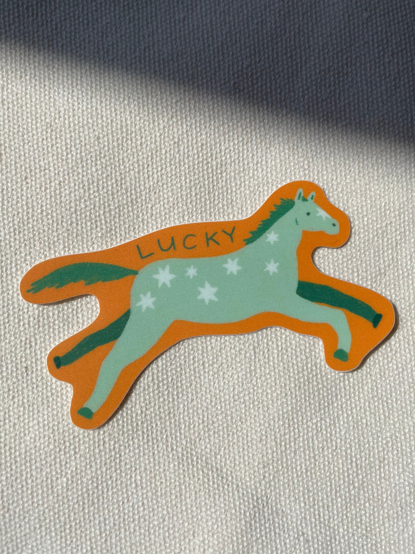 Lucky Horse Sticker