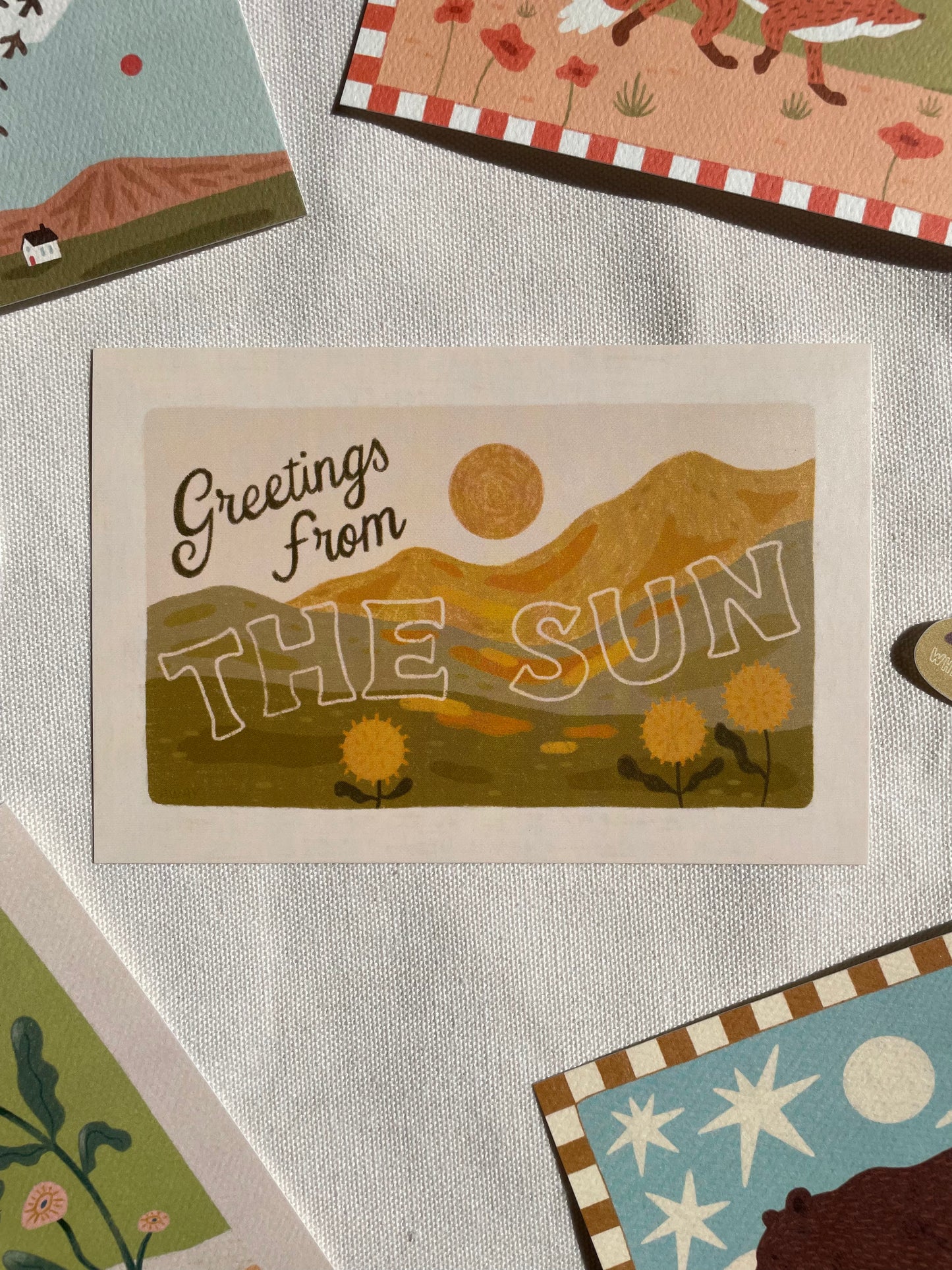 A Love Letter to the Sun Postcard