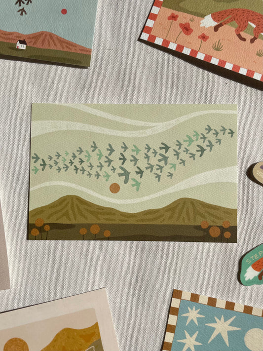 Migration Mini Print