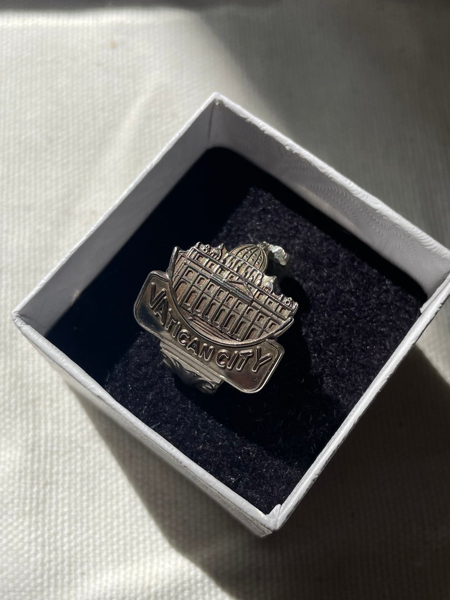 Vatican City Spoon Ring