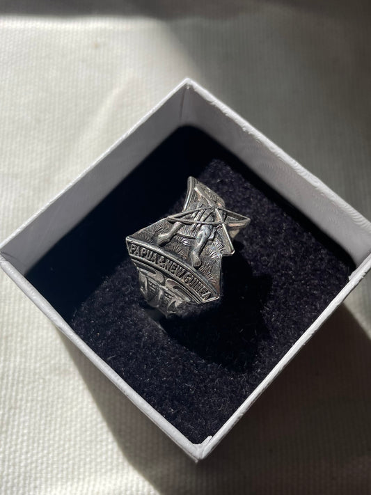 Papua New Guinea Spoon Ring